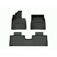 thumbnail image 1 of WeatherTech Custom Fit FloorLiners compatible with 2023-2026 Mercedes EQS SUV - 1st & 2nd Row, Black, 1 of 5