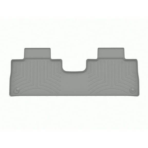 WeatherTech Custom Fit FloorLiners compatible with 2023-2026 Mercedes EQS SUV - 2nd Row, Grey