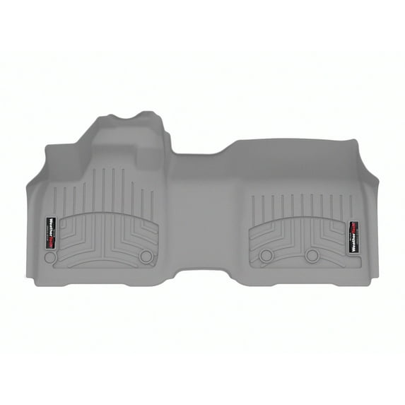 WeatherTech Custom Fit FloorLiners compatible with 2023-2025 Nissan Ariya - 1st Row - Over The Hump, Grey