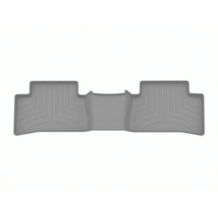 WeatherTech Custom Fit FloorLiners compatible with 2023-2026 Toyota Corolla Cross Hybrid - 2nd Row, Grey