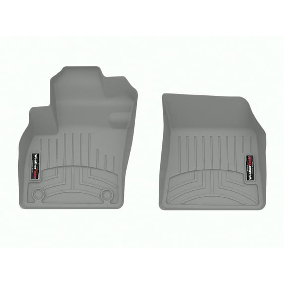 WeatherTech Custom Fit FloorLiners compatible with 2023-2026 Volvo XC40 - 1st Row (Driver & Passenger), Grey