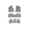 thumbnail image 1 of WeatherTech Custom Fit FloorLiners compatible with 2024-2026 Hyundai Santa Fe - Complete Set (1st, 2nd, & 3rd Row), Grey, 1 of 4