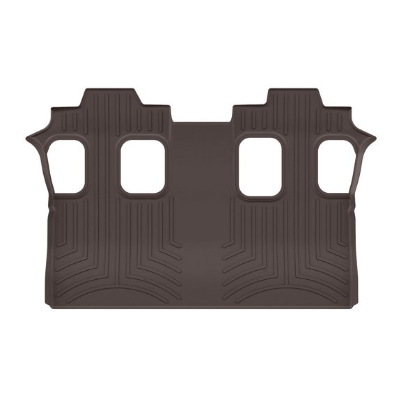 WeatherTech Custom Fit FloorLiners compatible with 2024-2026 Lexus GX - 3rd Row, Cocoa