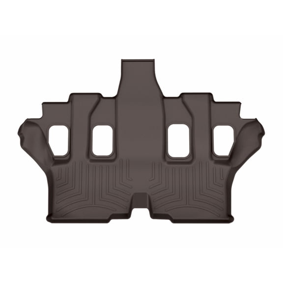 WeatherTech Custom Fit FloorLiners compatible with 2025-2025 Lexus lxhybrid - 3rd Row, Cocoa