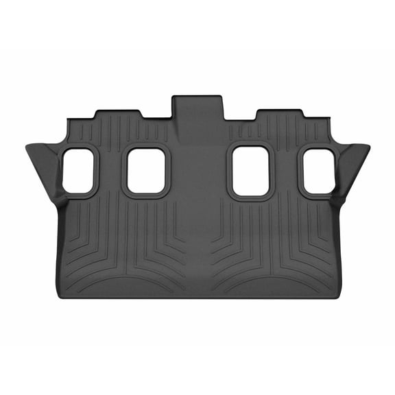 WeatherTech Custom Fit FloorLiners compatible with 2025-2025 Toyota 4Runner - 3rd Row, Black
