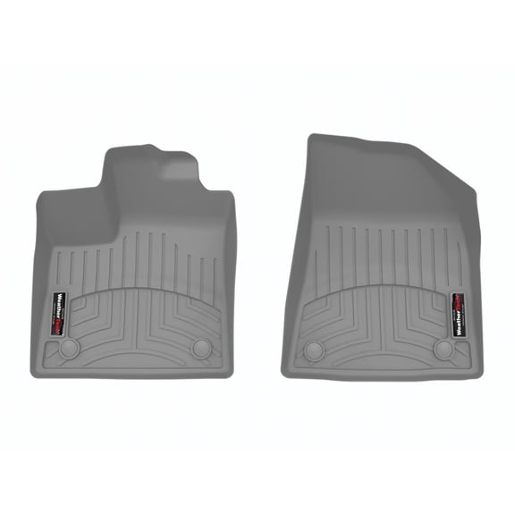 WeatherTech Custom Fit FloorLiners compatible with 2025-2026 Nissan Murano - 1st Row (Driver & Passenger), Grey