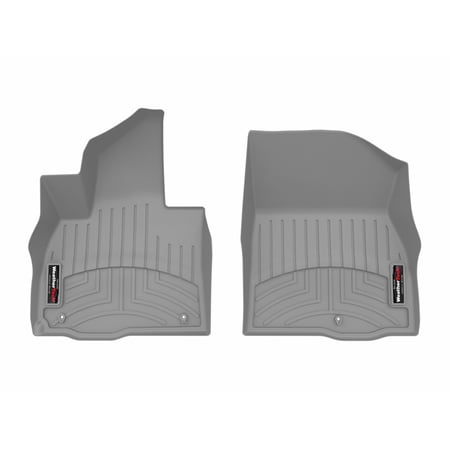 WeatherTech Custom Fit FloorLiners compatible with 2026-2026 Hyundai Palisade - 1st Row (Driver & Passenger), Grey