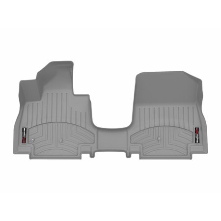 WeatherTech Custom Fit FloorLiners compatible with 2026-2026 Hyundai ioniq9 - 1st Row - Over The Hump, Grey