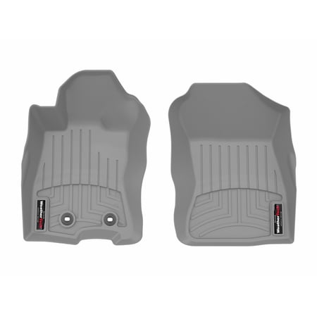 WeatherTech Custom Fit FloorLiners compatible with 2026-2026 Subaru Crosstrek Hybrid - 1st Row (Driver & Passenger), Grey