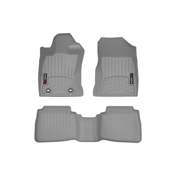 WeatherTech Custom Fit FloorLiners compatible with 2026-2026 Subaru Outback - 1st & 2nd Row, Grey