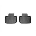 thumbnail image 1 of WeatherTech Custom Fit FloorLiners compatible with 300, Charger - 2nd Row (2-Piece Liner), Black, 1 of 5