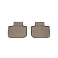 thumbnail image 1 of WeatherTech Custom Fit FloorLiners compatible with Charger, 300 - 2nd Row (2-Piece Liner), Tan, 1 of 5