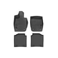 thumbnail image 1 of WeatherTech Custom Fit FloorLiners compatible with 441633-1-3 - 1st & 2nd Row (2-pc. Rear Liner) Black, 1 of 5