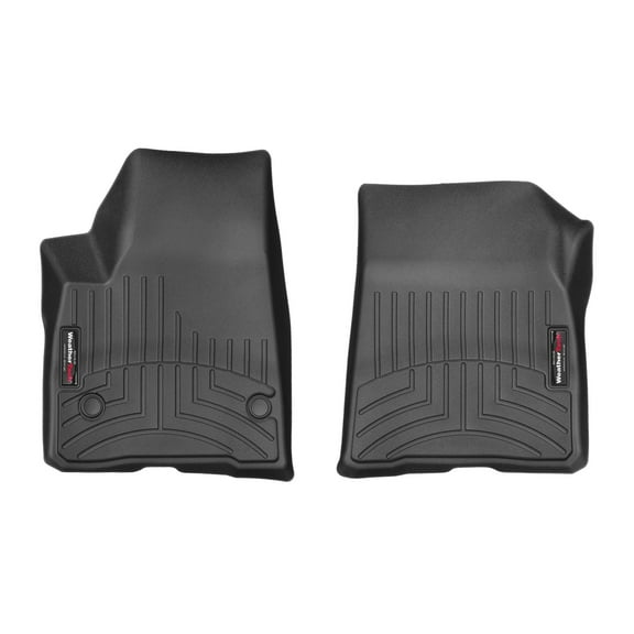WeatherTech Custom Fit FloorLiners compatible with Blazer, Acadia - 1st Row (Driver & Passenger), Black