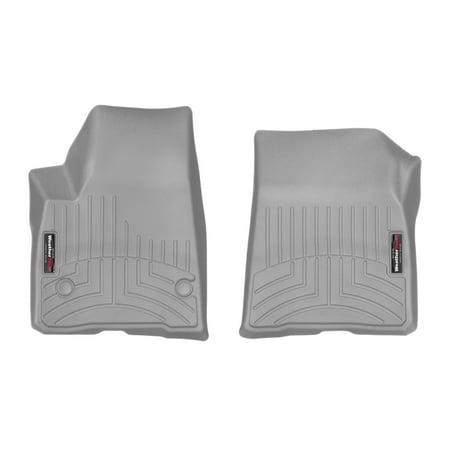 WeatherTech Custom Fit FloorLiners compatible with Blazer, Acadia - 1st Row (Driver & Passenger), Grey