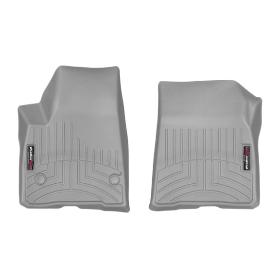 WeatherTech Custom Fit FloorLiners compatible with Blazer, Acadia - 1st Row (Driver & Passenger), Grey