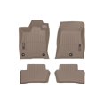 thumbnail image 1 of WeatherTech Custom Fit FloorLiners compatible with Acura TLX, TLX Type S - 1st & 2nd Row (2-pc. Rear Liner), Tan, 1 of 5