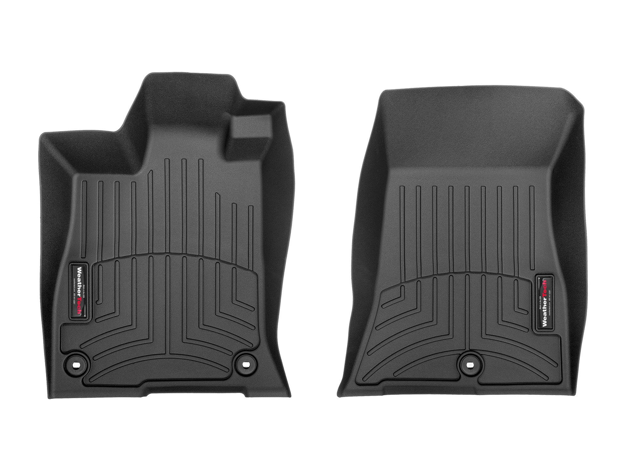 WeatherTech Car Floor Mats for Acura TLX, TLX Type S - 1st Row, Black ...