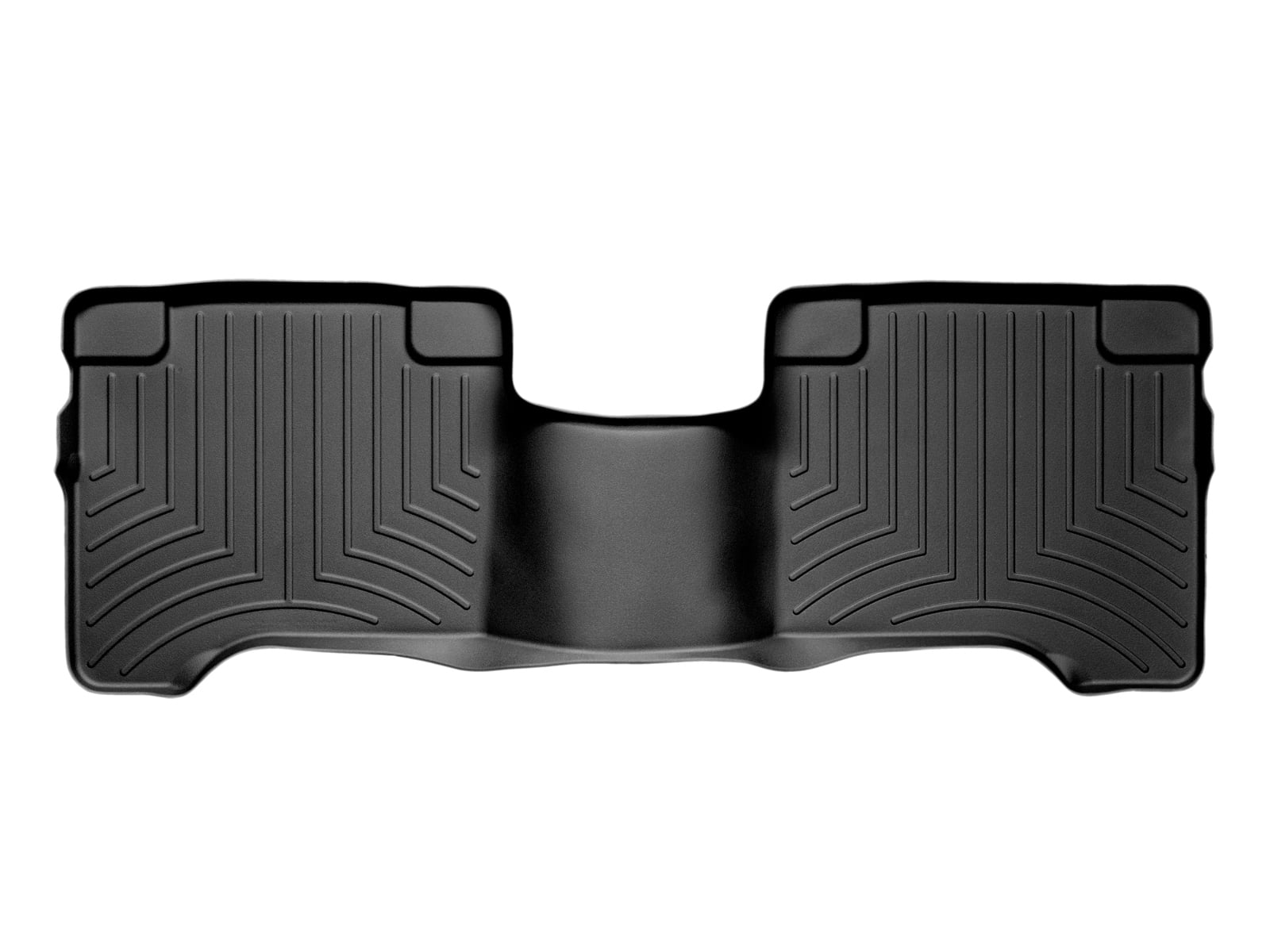 WeatherTech Custom Fit FloorLiners compatible with Armada, QX - 2nd Row, Black