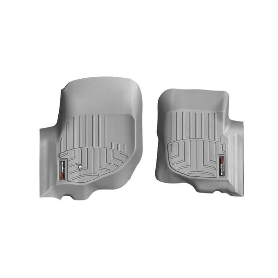 WeatherTech Custom Fit FloorLiners compatible with Aspen, Durango - 1st Row (Driver & Passenger), Grey