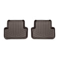 thumbnail image 1 of WeatherTech Custom Fit FloorLiners compatible with Audi S4, A4 - 2nd Row (2-Piece Liner), Cocoa, 1 of 5