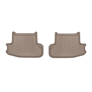 WeatherTech Custom Fit FloorLiners For Audi R8 – First Row (4410561), Black, Made In USA