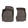thumbnail image 1 of WeatherTech Custom Fit FloorLiners compatible with Audi RS7, S7, S6, A6 Allroad, RS 6 Avant, A6 - 1st Row (Driver & Passenger), Cocoa, 1 of 5