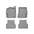 thumbnail image 1 of WeatherTech Custom Fit FloorLiners compatible with Audi A6, A7, S6, S7, RS7 - 1st & 2nd Row (2-pc. Rear Liner), Grey, 1 of 5