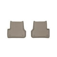 thumbnail image 1 of WeatherTech Custom Fit FloorLiners compatible with Audi A7, S7, RS7, S6, A6 - 2nd Row (2-Piece Liner), Tan, 1 of 5