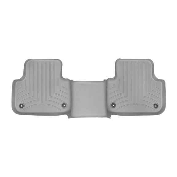 WeatherTech Custom Fit FloorLiners compatible with Audi Q7, SQ8, Q8 - 2nd Row, Grey