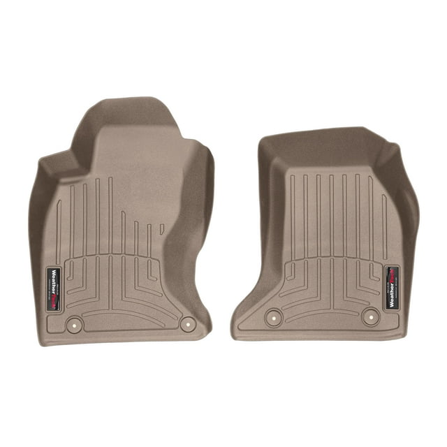 WeatherTech Custom Fit FloorLiners For Ford Edge / Edge ST - 1st Row (Front) Set