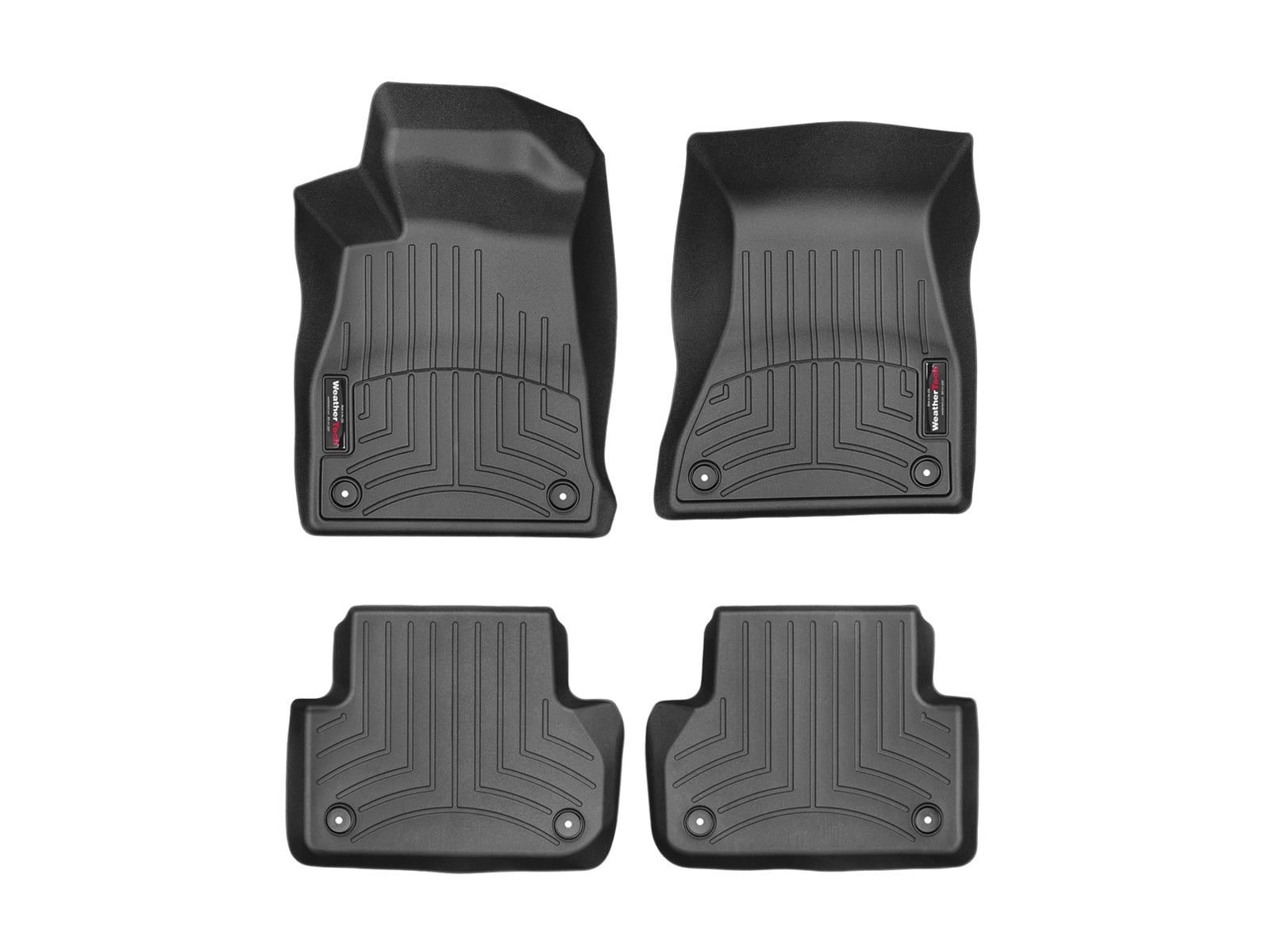 WeatherTech Custom Fit FloorLiners compatible with Audi S4, S5, A5, A4 ...