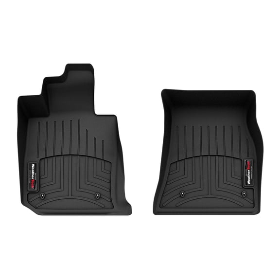 WeatherTech Custom Fit FloorLiners compatible with BMW M240i, M2 (G87), 230i - 1st Row (Driver & Passenger), Black