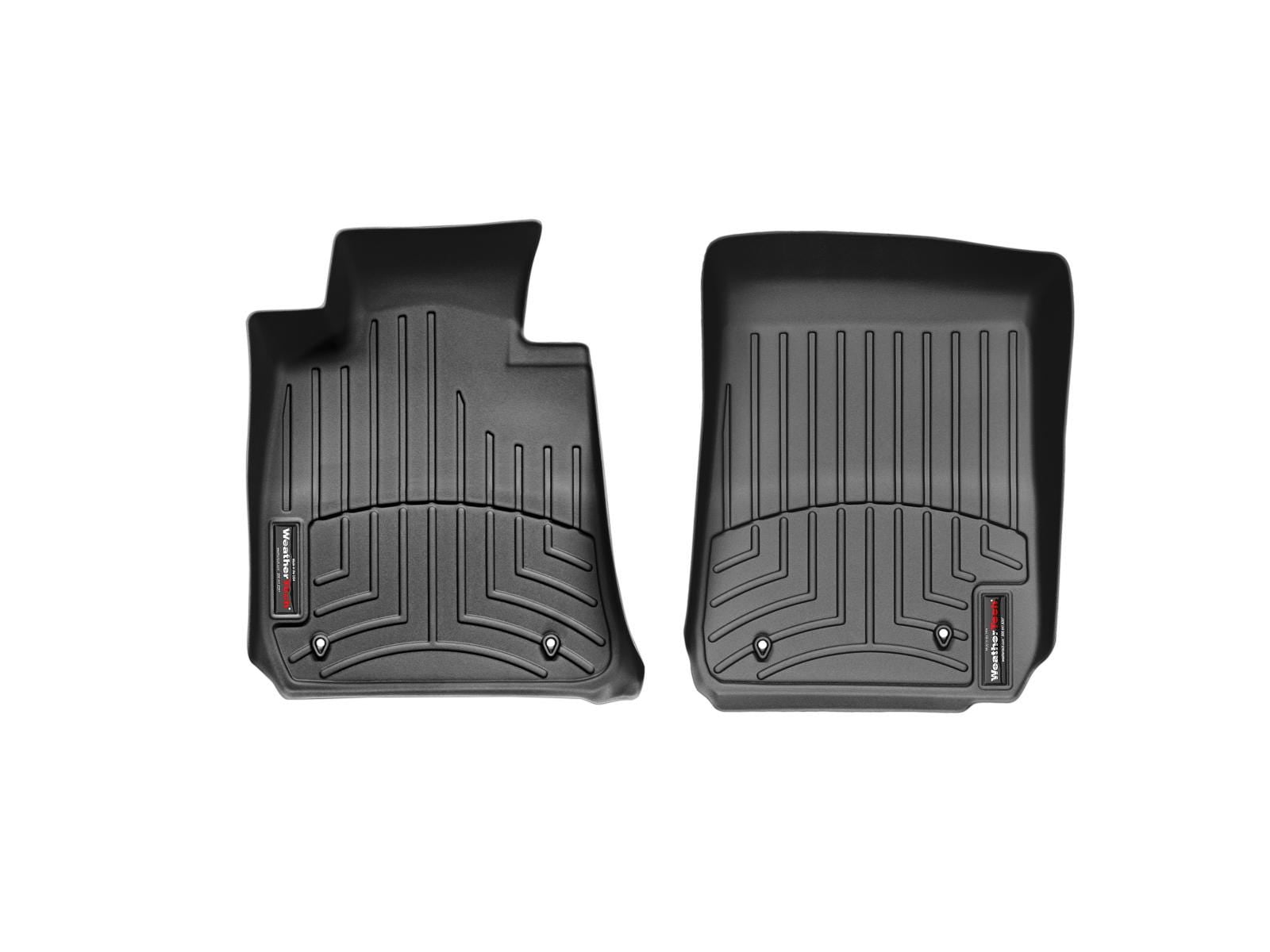 WeatherTech Custom Fit FloorLiners compatible with BMW M3, 335i - 1st Row (Driver & Passenger), Black