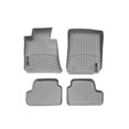 thumbnail image 1 of WeatherTech Custom Fit FloorLiners compatible with BMW M3, 335i, 335is, 328i - 1st & 2nd Row (2-pc. Rear Liner), Grey, 1 of 5
