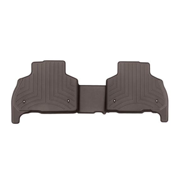 WeatherTech Custom Fit FloorLiners compatible with BMW X5 40i, X5 50i - 2nd Row, Cocoa
