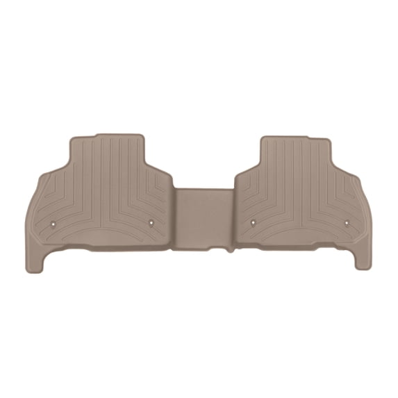 WeatherTech Custom Fit FloorLiners compatible with BMW X5 50i, X5 40i - 2nd Row, Tan