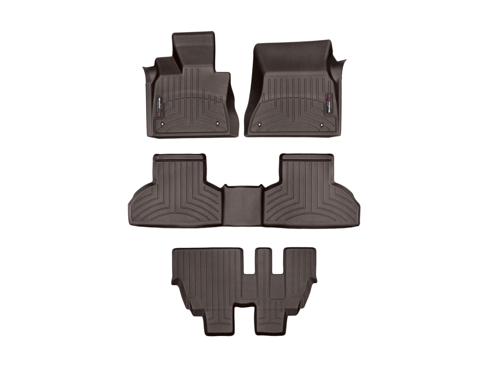 WeatherTech Custom Fit FloorLiners compatible with BMW X5 M, X5 35d, X5