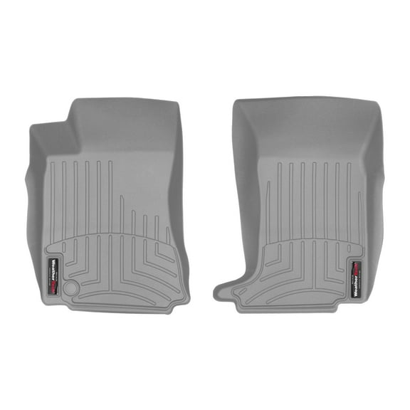 WeatherTech Custom Fit FloorLiners compatible with Cadillac CTS, CTS-V - 1st Row (Driver & Passenger), Grey