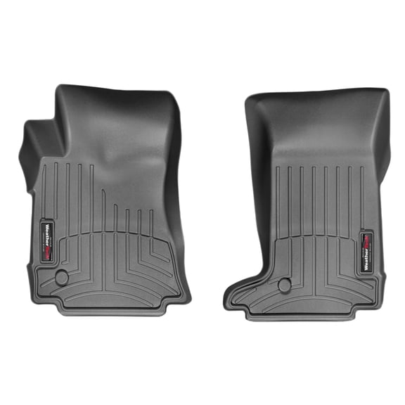 WeatherTech Custom Fit FloorLiners compatible with Cadillac CTS, CTS-V - 1st Row (Driver & Passenger), Black