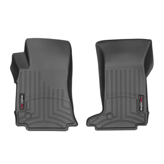 WeatherTech Custom Fit FloorLiners compatible with Cadillac CTS, CTS-V - 1st Row (Driver & Passenger), Black