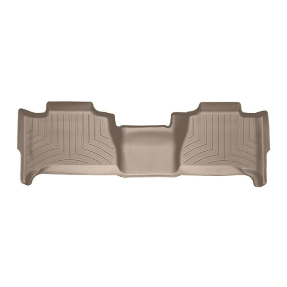 WeatherTech FloorLiner HP Custom Fit Floor Mats compatible with Cadillac Escalade ESV, Escalade - 2nd Row, Tan