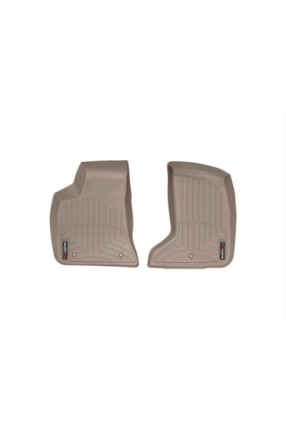 Custom Fit FloorLiners compatible with 300, Challenger, Charger - 1st Row (Driver & Passenger), Tan