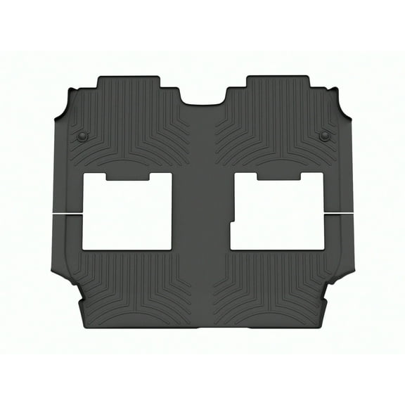 WeatherTech Custom Fit FloorLiners compatible with Chrysler Pacifica Hybrid, Pacifica - One piece - 2nd and 3rd row coverage, Black