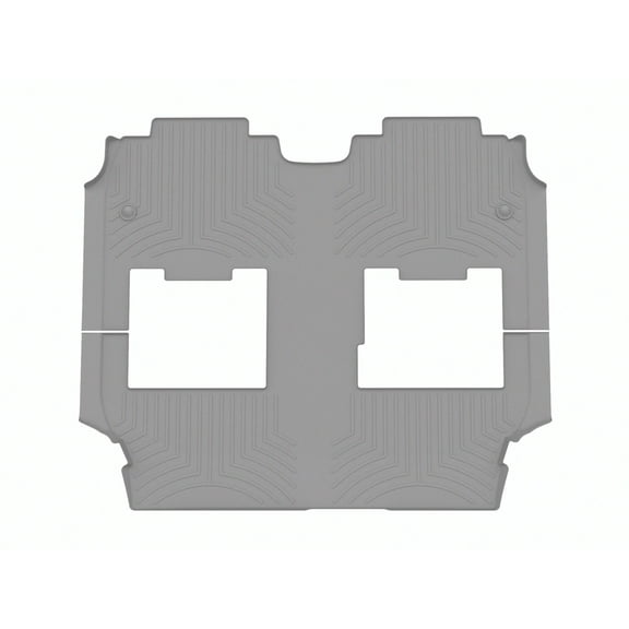 WeatherTech Custom Fit FloorLiners compatible with Chrysler Pacifica Hybrid, Pacifica - One piece - 2nd and 3rd row coverage, Grey