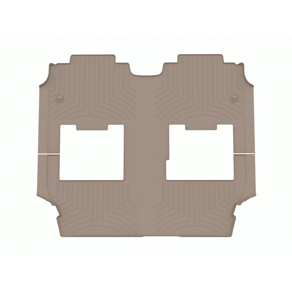 WeatherTech Custom Fit FloorLiners compatible with Chrysler Pacifica Hybrid, Pacifica - One piece - 2nd and 3rd row coverage, Tan