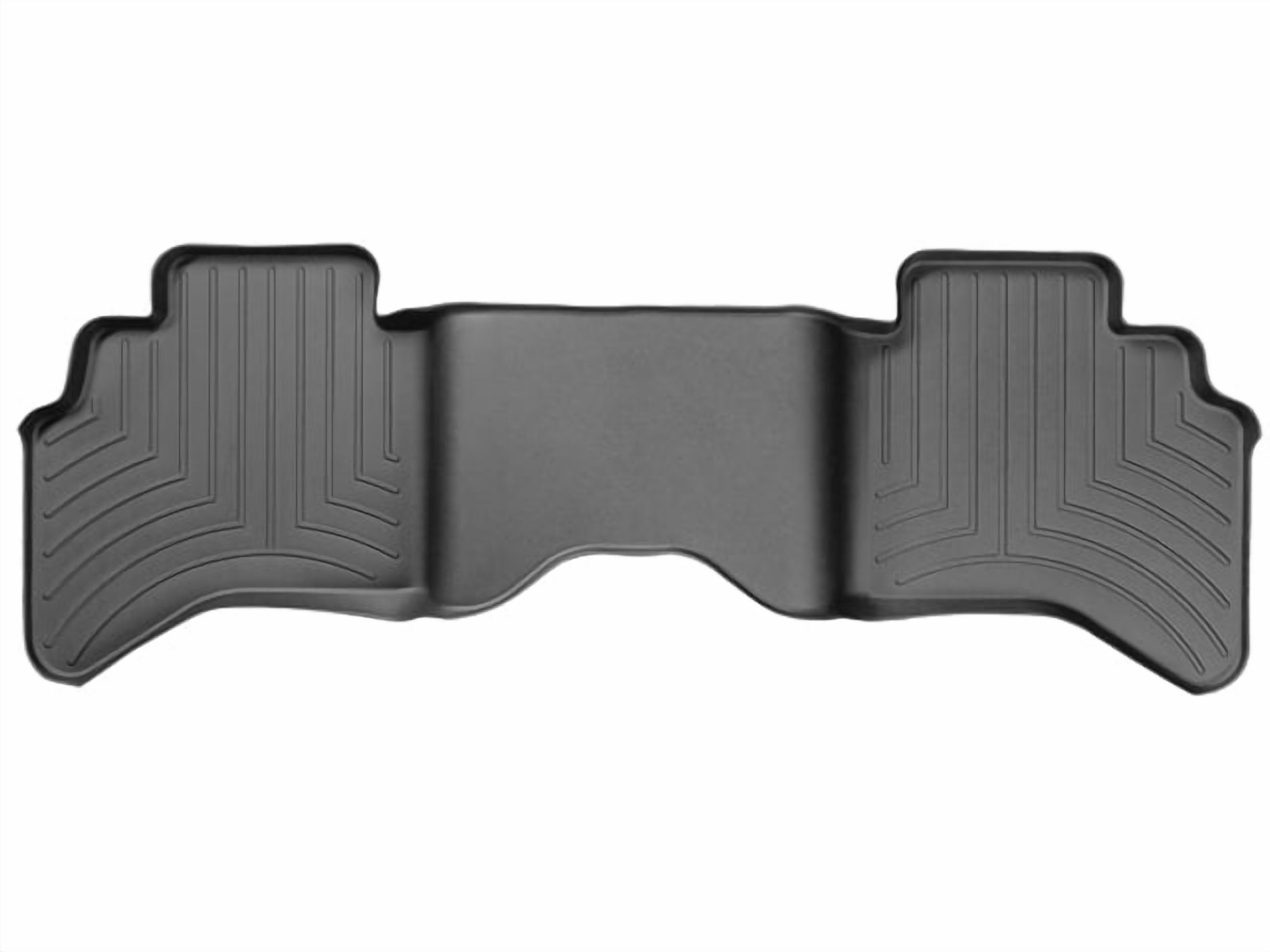 WeatherTech Custom Fit FloorLiners compatible with Dodge Ram Truck 2500/3500, Ram Truck 1500 - 2nd Row, Black