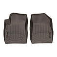 thumbnail image 1 of WeatherTech Custom Fit FloorLiners compatible with Encore GX, TrailBlazer - 1st Row (Driver & Passenger), Cocoa, 1 of 5