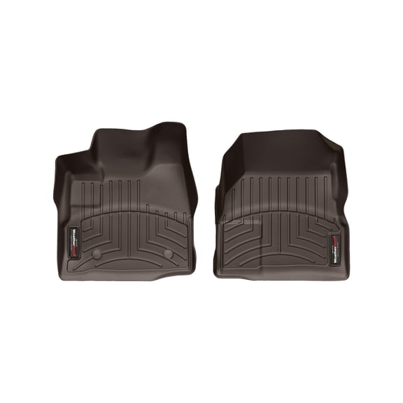 WeatherTech Custom Fit FloorLiners compatible with Equinox, Terrain - 1st Row (Driver & Passenger), Cocoa