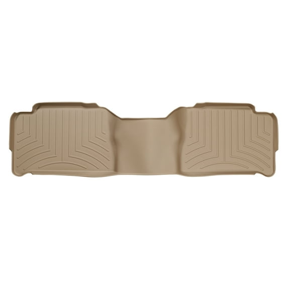 WeatherTech Custom Fit FloorLiners compatible with Escalade, Tahoe, Yukon - 2nd Row, Tan
